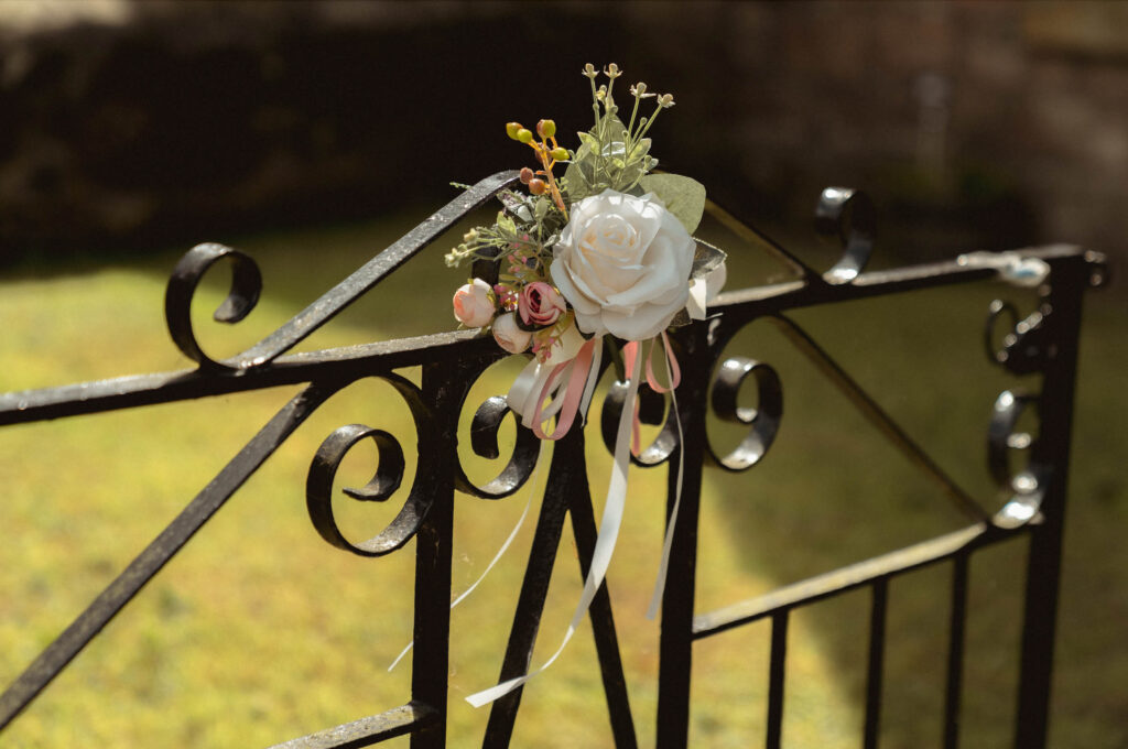 Micro wedding celebration at Toft Estate near Leek