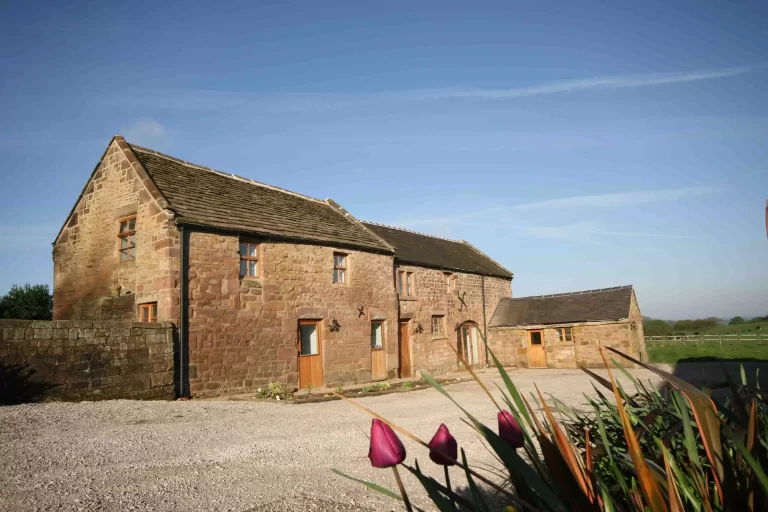 Toft Barn exterior at Toft Estate