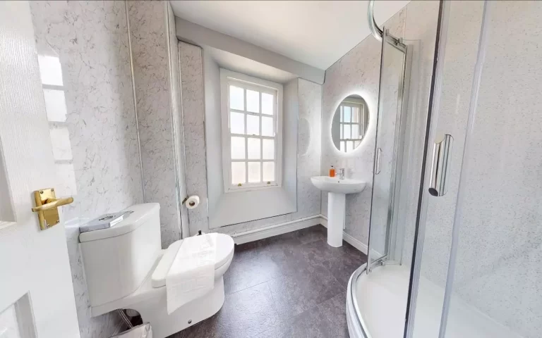 Toft Hall bathroom at Toft Estate, Peak District
