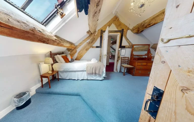 Toft Hall bedroom at Toft Estate, Peak District