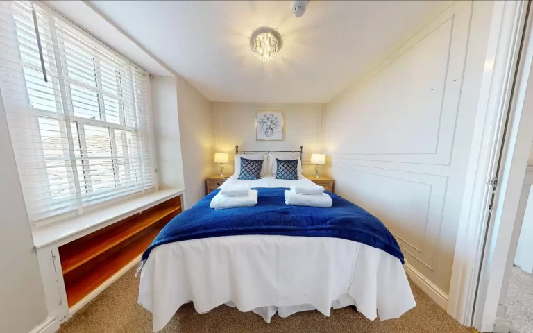 Toft Hall bedroom at Toft Estate, Peak District